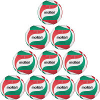 10er Ballpaket molten Volleyball Trainingsball...