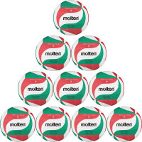 10er Ballpaket molten Volleyball Trainingsball...