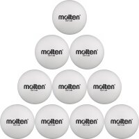 10er Ballpaket molten Schaumstoffball Volleyball weiß