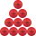 10er Ballpaket molten Schaumstoffball Volleyball rot