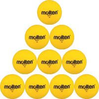 10er Ballpaket molten Schaumstoffball Volleyball SG-HY gelb