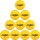 10er Ballpaket molten Schaumstoffball Volleyball SG-HY gelb