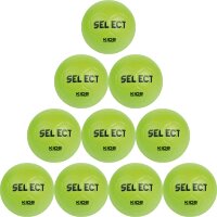 10er Ballpaket Select Kids Soft Handball grün 0