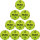 10er Ballpaket Select Goalcha Street Handball 42 cm