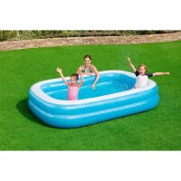 Bestway Family Pool Schwimmbecken 262 x 175 x 51 cm