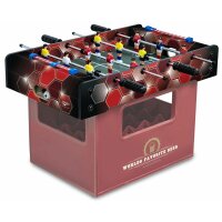 carromco Kickertisch Bierkasten Rote Waben