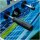 carromco Kickertisch Stadium-XT blau