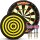 carromco Winmau Steeldartscheibe Family