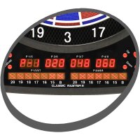 carromco Elektronik Dartscheibe Classic Master II mit...