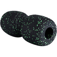 BLACKROLL Twin Faszienrolle black/green,schwarz