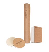 BAHE Eco-Yogi Yoga-Set 4 mm oat & cork