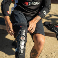 G-FORM Pro-X3 Knieschoner black Kinder