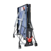 Sponeta S 5-73 e Tischtennisplatte Schoolline Outdoor + Abdeckhülle + Schläger Set