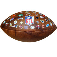 Wilson NFL Throwback 32 Team American Football Kinder