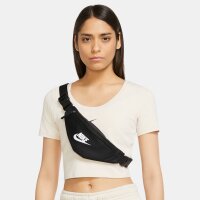 NIKE Heritage Waistpack black/black/white