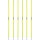 6er Pack uhlsport Slalomstange fluo gelb