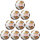 10er Ballpaket molten Fußball Leichtball 290g