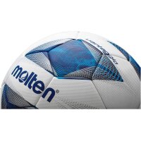 10er Ballpaket molten Fußball Wettspielball F5A5000 weiß/blau/silber 5