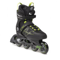 K2 F.I.T. 80 PRO Inline Skates black/olive 40