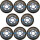 8er Pack K2 BOOSTER 72mm 80A Inline Skates Rollen