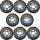 8er Pack K2 BOOSTER 76mm 80A Inline Skates Rollen
