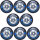 8er Pack K2 BOOSTER 84mm 82A Inline Skates Rollen