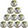 10er Ballpaket erima Hybrid Training 2.0 Fußball...