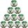 10er Ballpaket erima Hybrid Training 2.0 Fußball...