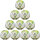 10er Ballpaket erima Hybrid Training 2.0 290g...