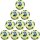 10er Ballpaket PUMA Orbita 6 MS Fußball...