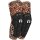 black fabric/leopard