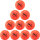 10er Ballpaket PUMA NOVA Match Pro Handball fiery...