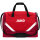 JAKO Iconic Sporttasche mit Bodenfach 103 - rot/weinrot S...
