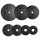 V3TEC Hantelscheiben schwarz 1 x 15 kg